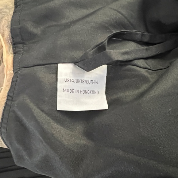 Womens Elegant Evening Gown Lace Floral Embroidered Bodycon Maxi Dress 3/4Sleeve - Picture 9 of 10